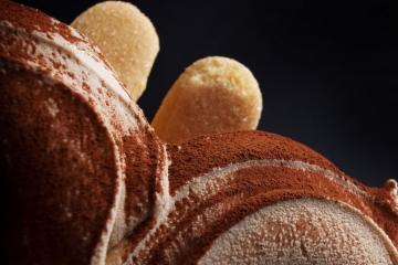 savoiardi su un tiramisù
